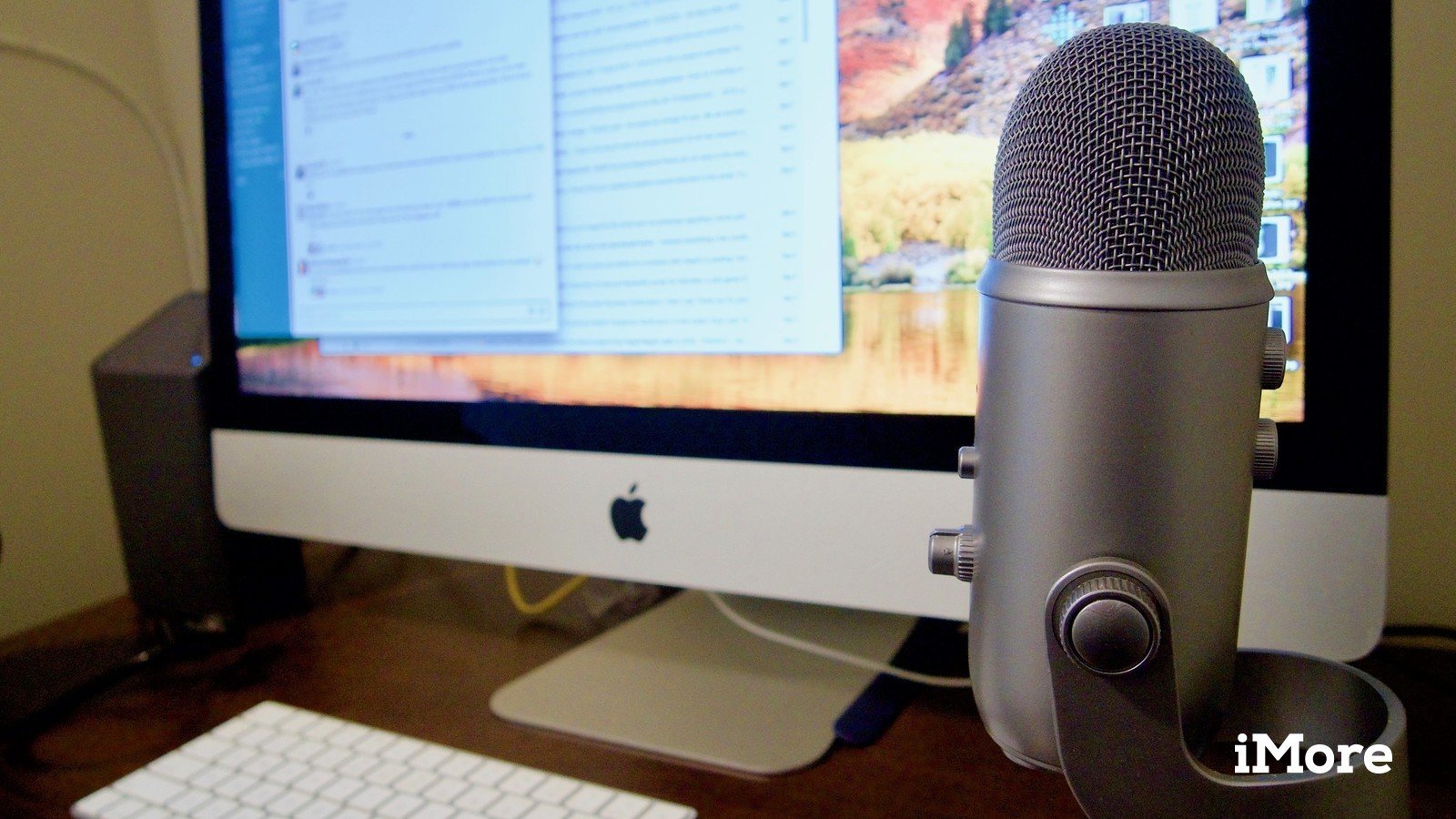 mac usb microphone mutes speakers for garageband